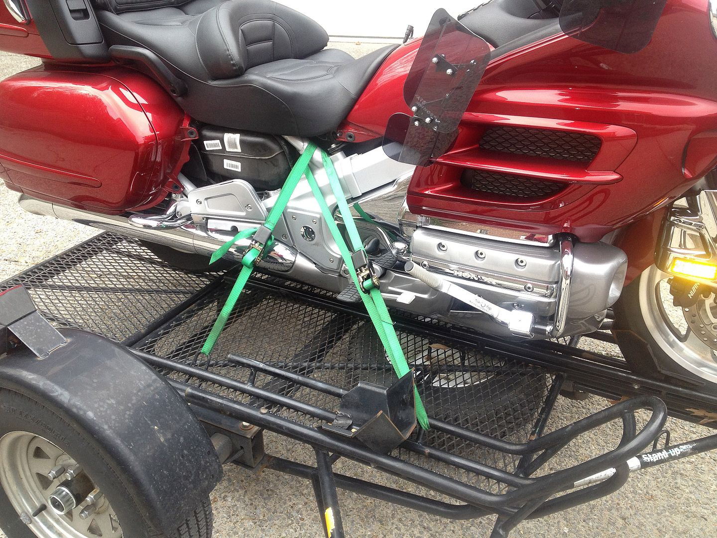A question on how to tie down my Goldwing GL1800Riders Forums